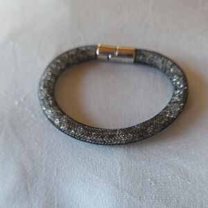 Swarovski Black and Silver Bracelet